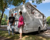 IMG_0174 31/07/2018 - Voilà ce que les voyages nous réservent, entre-autres, de belles rencontres comme celle avec Alfredo, un italien vivant en Belgique. Surprise...